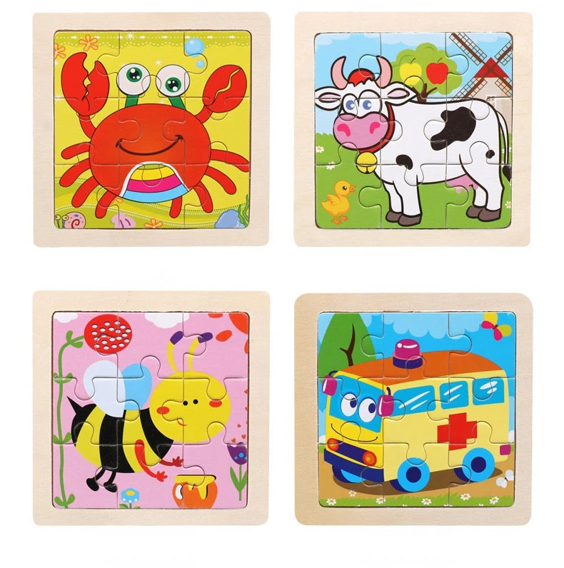 Puzzle en bois pour bébé