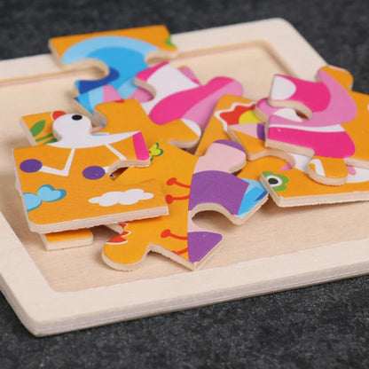 Puzzle en bois pour bébé