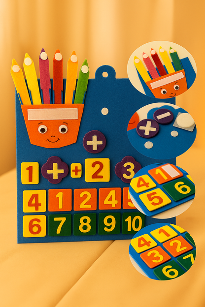 Tableau pour l'Apprentissage des Nombres pour bébé