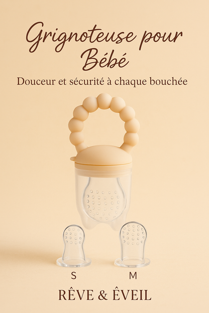 ✨ Tétine Grignoteuse Premium – Parce que chaque bouchée compte 💕