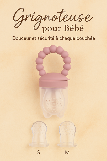 ✨ Tétine Grignoteuse Premium – Parce que chaque bouchée compte 💕