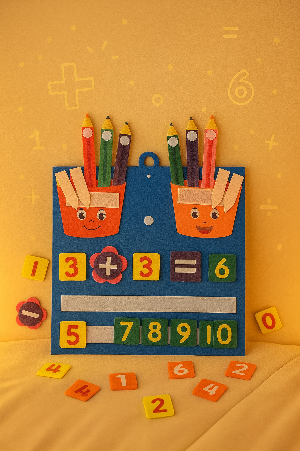 Tableau pour l'Apprentissage des Nombres pour bébé
