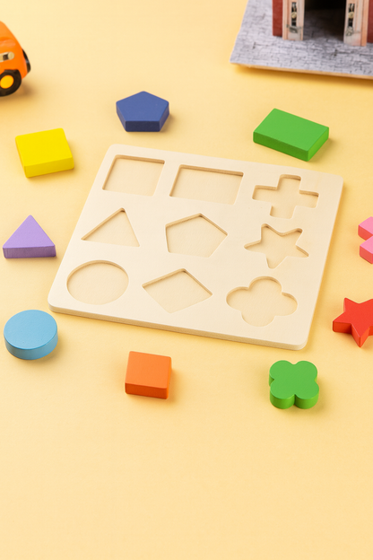 Puzzle Éducatif Arc-en-ciel